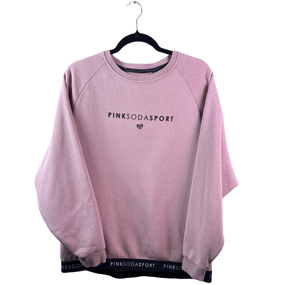 Pink Soda Sport Crewneck Sweatshirt 2020s Women's M Athleisure